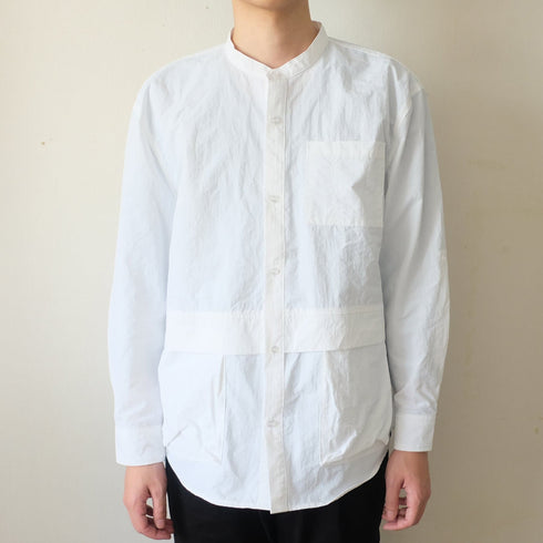 Boysnextdoor Round Collar Shirt White